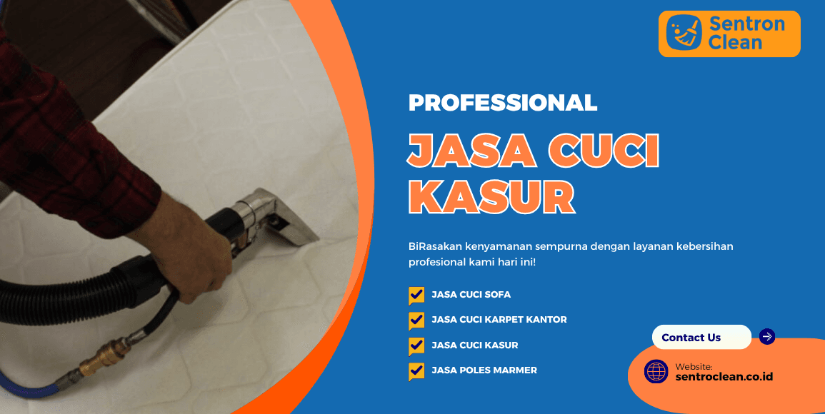 Jasa Cuci Kasur Profesional | Bersih, Wangi, dan Higienis
