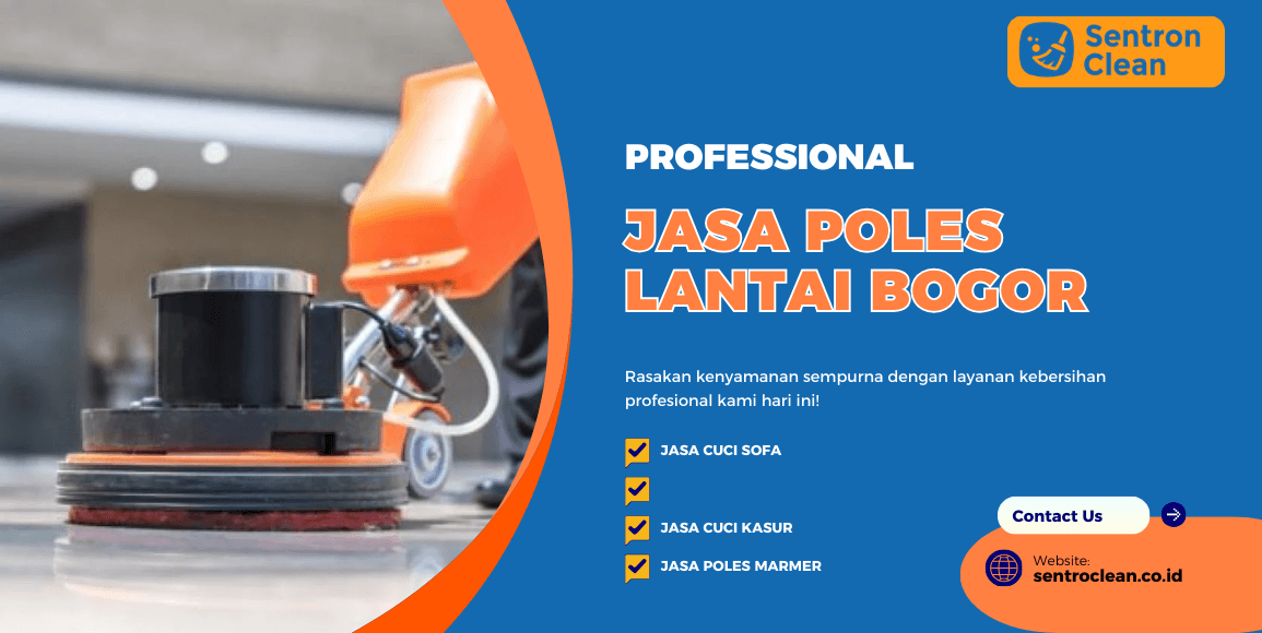 Jasa Poles Lantai Bogor | Lantai Kusam Jadi Kinclong